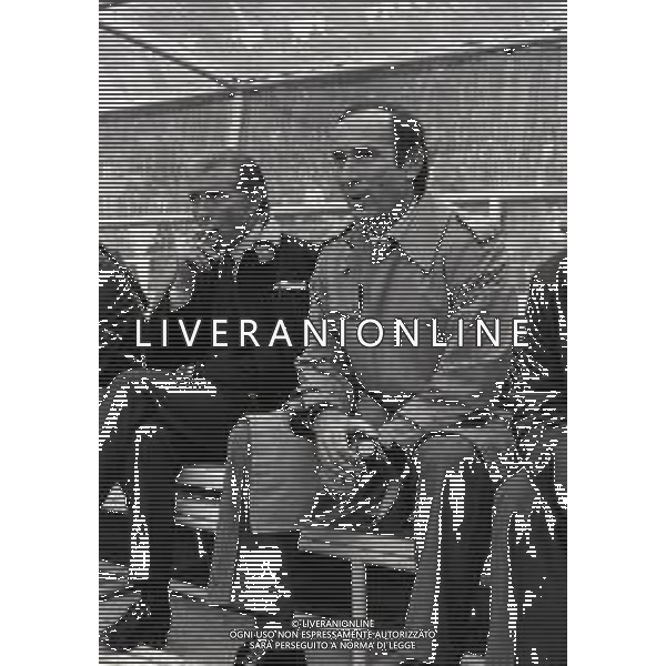 RETROSPETTIVA RINO MARCHESI ALLENATORE NELLAFOTO RINO MARCHESI ALLENATORE NAPOLI CALCIO NELL\'ANNO 1981-1982 AG ALDO LIVERANI SAS