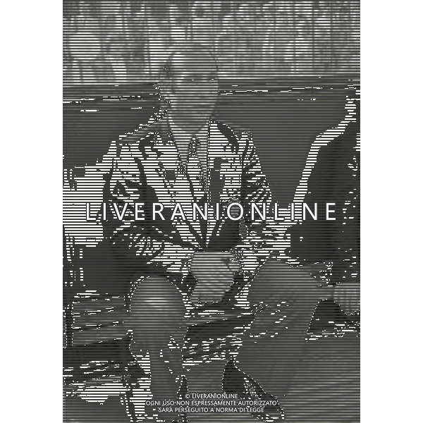 RETROSPETTIVA RINO MARCHESI ALLENATORE NELLAFOTO RINO MARCHESI ALLENATORE NAPOLI CALCIO NELL\'ANNO 1981-1982 AG ALDO LIVERANI SAS