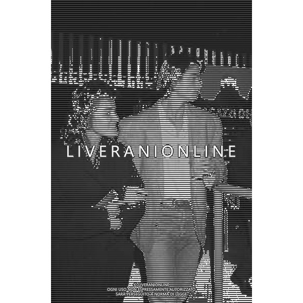 PRESENTAZIONE COLLEZIONE TRUSSARDI ACTION AL PALATRUSSARDI DI MILANO 1987 - RETROSPETTIVA NELLA FOTO LORY DEL SANTO ©Archivio Giovanni Liverani/AGENZIA ALDO LIVERANI SAS