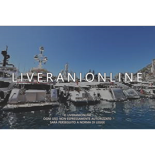 Boats in the scenic Monaco Harbour. 20.05.2021. Formula 1 World Championship, Rd 5, Monaco Grand Prix, Monte Carlo, Monaco, Practice Day. - www.xpbimages.com, EMail: requests@xpbimages.com © Copyright: Moy / XPB Images/AGENZIA ALDO LIVERANI SAS - ITALY ONLY EDITORIAL USE ONLY