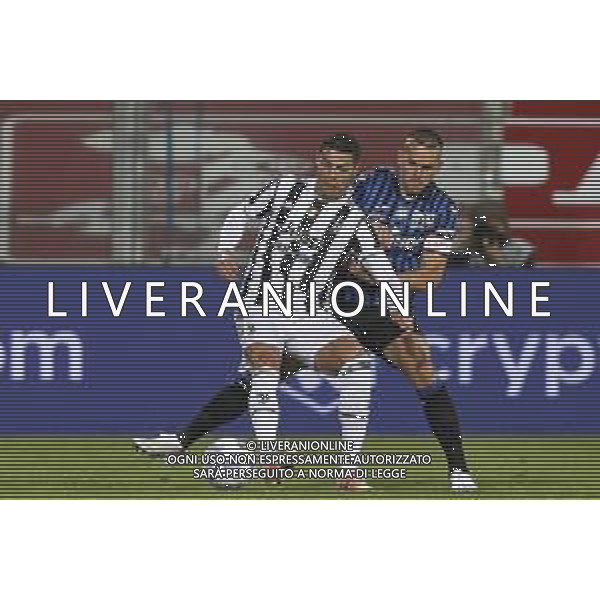 Atalanta - Juventus Finale di Coppa Italia TIMVISION CUP 2021 del 19/05/2021 nella foto: Cristiano Ronaldo (Juventus f.c.) Freuler Remo (Atalanta 1907) ©Claudio Zamagni/Agenzia Aldo Liverani Cristiano Ronaldo (Juventus f.c.) Freuler Remo (Atalanta 1907) during TIMVISION CUP final match between ATALANTA and JUVENTUS at Mapei Stadium in Reggio-Emilia on May 19 2021 photo credit by Claudio Zamagni/Aldo Liverani Photo Agency