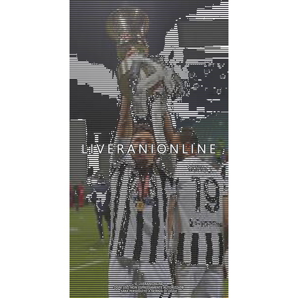 Atalanta - Juventus Finale di Coppa Italia TIMVISION CUP 2021 del 19/05/2021 nella foto: festeggiamenti Chiesa Federico (Juventus f.c.) ©Claudio Zamagni/Agenzia Aldo Liverani Chiesa Federico (Juventus f.c.) during TIMVISION CUP final match between ATALANTA and JUVENTUS at Mapei Stadium in Reggio-Emilia on May 19 2021 photo credit by Claudio Zamagni/Aldo Liverani Photo Agency