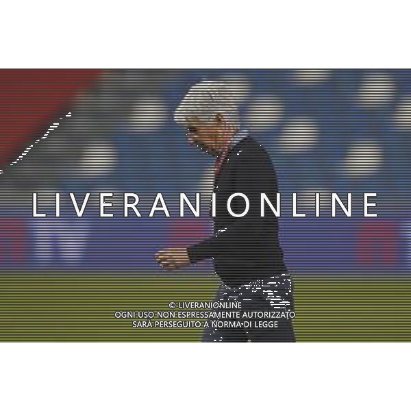 Atalanta - Juventus Finale di Coppa Italia TIMVISION CUP 2021 del 19/05/2021 nella foto: delusione Mister Gasperini Gian Piero (Atalanta 1907) ©Claudio Zamagni/Agenzia Aldo Liverani delusion Mister Gasperini Gian Piero (Atalanta 1907) during TIMVISION CUP final match between ATALANTA and JUVENTUS at Mapei Stadium in Reggio-Emilia on May 19 2021 photo credit by Claudio Zamagni/Aldo Liverani Photo Agency