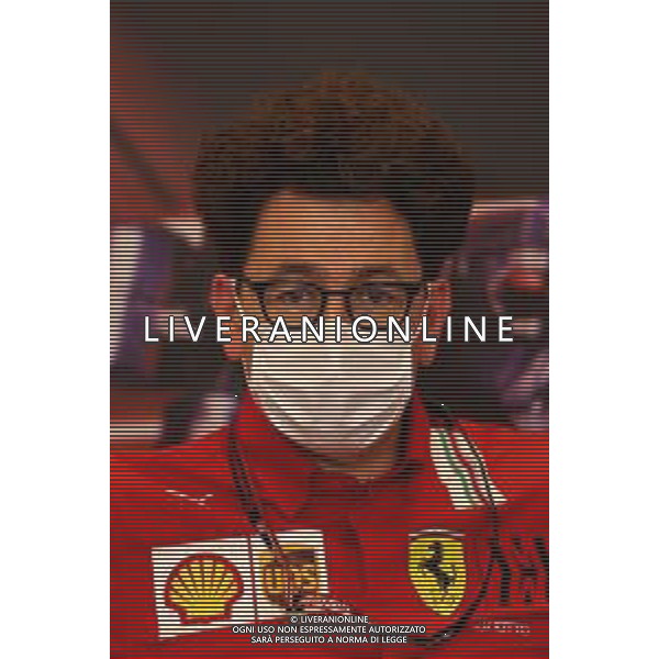 Mattia Binotto (ITA) Ferrari Team Principal in the FIA Press Conference. 20.05.2021. Formula 1 World Championship, Rd 5, Monaco Grand Prix, Monte Carlo, Monaco, Practice Day. - www.xpbimages.com, EMail: requests@xpbimages.com © Copyright: Moy / XPB Images/AGENZIA ALDO LIVERANI SAS - ITALY ONLY EDITORIAL USE ONLY
