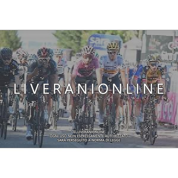 20-05-2021 Giro D\'italia; Tappa 12 Siena - Bagno Di Romagna; 2021, Ineos Grenadiers; 2021, Astana - Premier Tech; Narvaez, Jhonnatan; Bernal Gomez, Arley; Sanchez Leon, Luis Gil; Bagno Di Romagna; ©SIROTTI / AGENZIA ALDO LIVERANI SAS