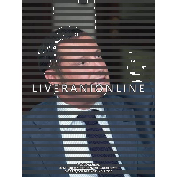 Lecce 13/09/2005 Dimissioni della famiglia semeraro nella foto rico in conferenza stampa ph marco lezzi/agenzia aldo liverani