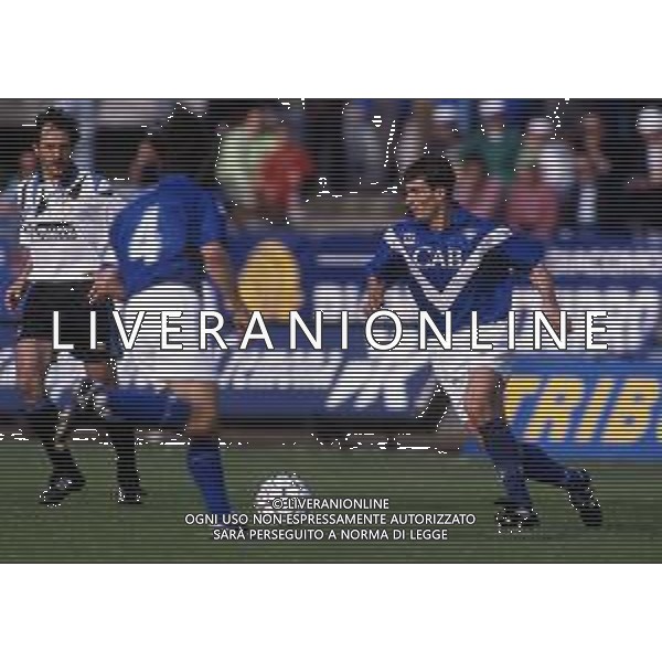 RETROSPETTIVA JON OVIDIU SABAU CALCIATORE NELLA FOTO JON OVIDIU SABAU CON LA MAGLIA DEL BRESCIA CALCIO AG ALDO LIVERANI SAS