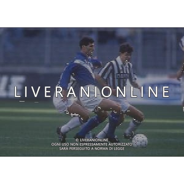 RETROSPETTIVA JON OVIDIU SABAU CALCIATORE NELLA FOTO JON OVIDIU SABAU CON LA MAGLIA DEL BRESCIA CALCIO AG ALDO LIVERANI SAS