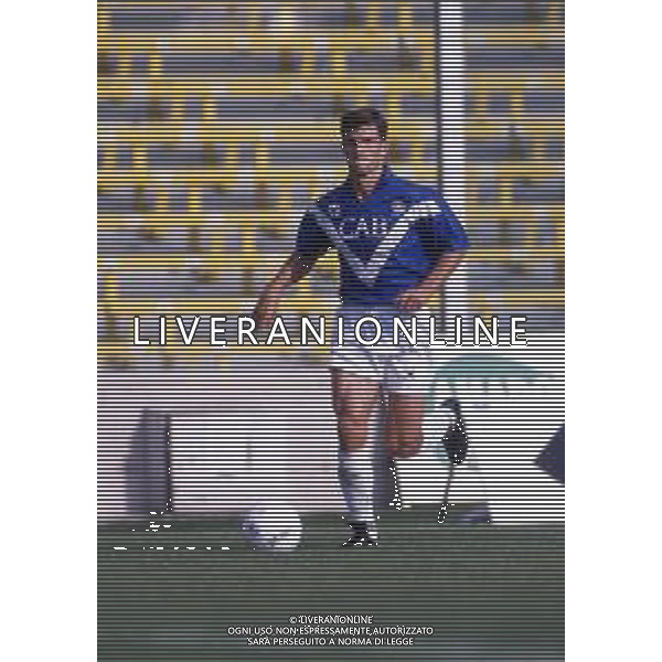 RETROSPETTIVA JON OVIDIU SABAU CALCIATORE NELLA FOTO JON OVIDIU SABAU CON LA MAGLIA DEL BRESCIA CALCIO AG ALDO LIVERANI SAS