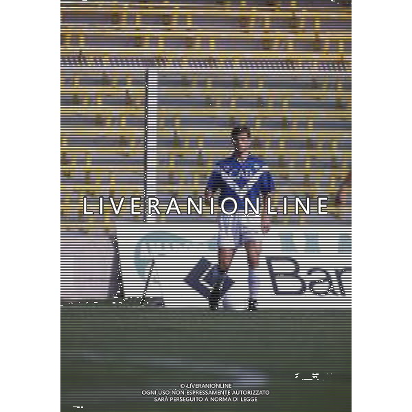 RETROSPETTIVA JON OVIDIU SABAU CALCIATORE NELLA FOTO JON OVIDIU SABAU CON LA MAGLIA DEL BRESCIA CALCIO AG ALDO LIVERANI SAS