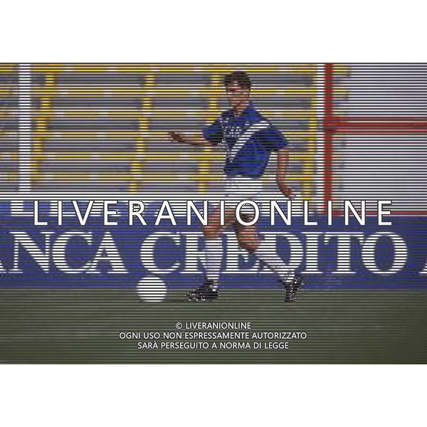 RETROSPETTIVA JON OVIDIU SABAU CALCIATORE NELLA FOTO JON OVIDIU SABAU CON LA MAGLIA DEL BRESCIA CALCIO AG ALDO LIVERANI SAS