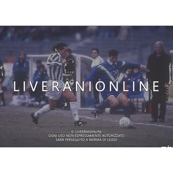 RETROSPETTIVA JON OVIDIU SABAU CALCIATORE NELLA FOTO JON OVIDIU SABAU CON LA MAGLIA DEL BRESCIA CALCIO AG ALDO LIVERANI SAS