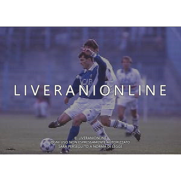 RETROSPETTIVA JON OVIDIU SABAU CALCIATORE NELLA FOTO JON OVIDIU SABAU CON LA MAGLIA DEL BRESCIA CALCIO AG ALDO LIVERANI SAS