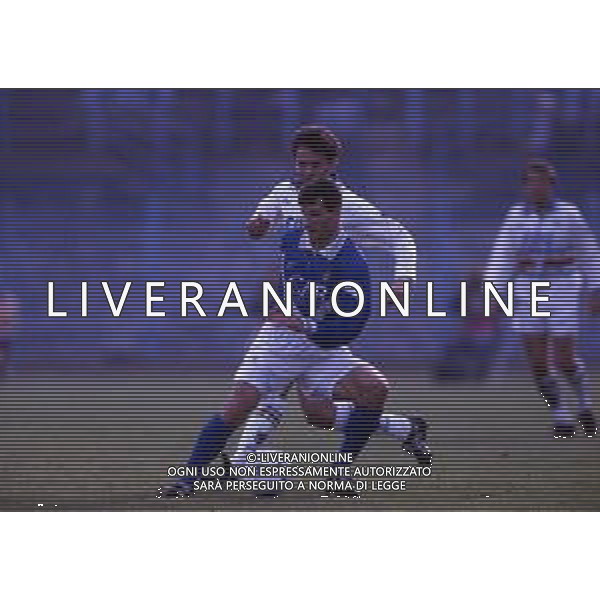 RETROSPETTIVA JON OVIDIU SABAU CALCIATORE NELLA FOTO JON OVIDIU SABAU CON LA MAGLIA DEL BRESCIA CALCIO AG ALDO LIVERANI SAS