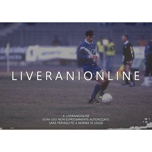RETROSPETTIVA JON OVIDIU SABAU CALCIATORE NELLA FOTO JON OVIDIU SABAU CON LA MAGLIA DEL BRESCIA CALCIO AG ALDO LIVERANI SAS