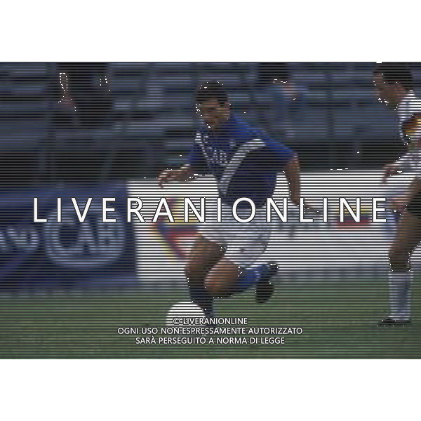 RETROSPETTIVA JON OVIDIU SABAU CALCIATORE NELLA FOTO JON OVIDIU SABAU CON LA MAGLIA DEL BRESCIA CALCIO AG ALDO LIVERANI SAS