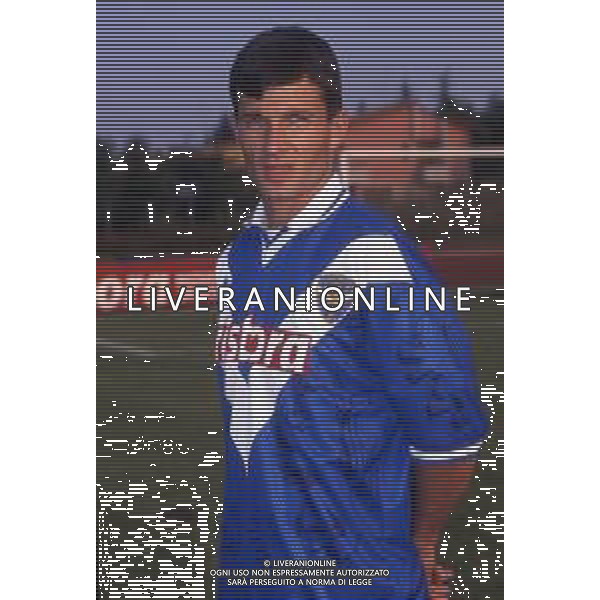 RETROSPETTIVA JON OVIDIU SABAU CALCIATORE NELLA FOTO JON OVIDIU SABAU CON LA MAGLIA DEL BRESCIA CALCIO AG ALDO LIVERANI SAS