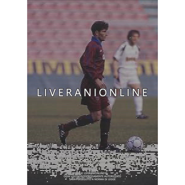 RETROSPETTIVA JON OVIDIU SABAU CALCIATORE NELLA FOTO JON OVIDIU SABAU CON LA MAGLIA DEL REGGIANA CALCIO AG ALDO LIVERANI SAS 