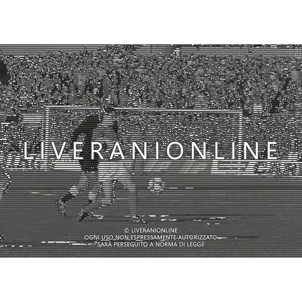 RETROSPETTIVA FRANCO SELVAGGI CALCIATORE NELLA FOTO FRANCO SELVAGGI CON LA MAGLIA DELLA NAZIONALE ITALIANA AG ALDO LIVERANI SAS
