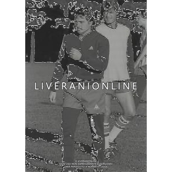 RETROSPETTIVA FRANCO SELVAGGI CALCIATORE NELLA FOTO FRANCO SELVAGGI AG ALDO LIVERANI SAS