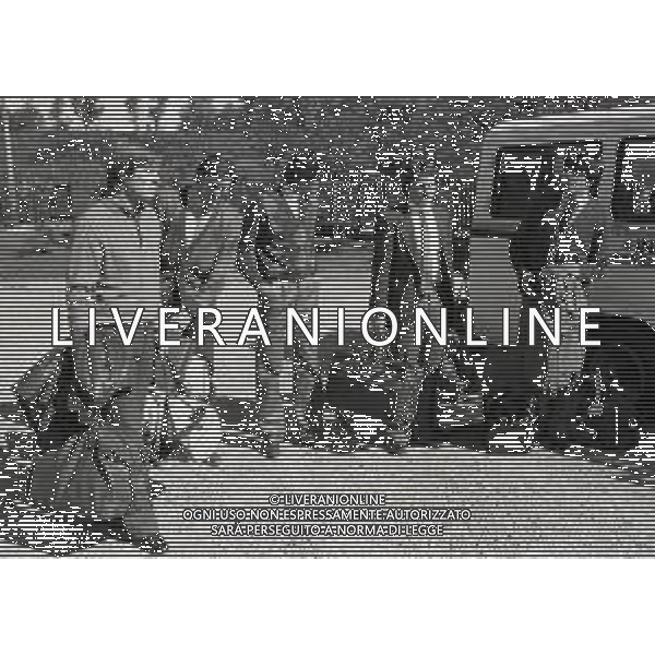 RETROSPETTIVA FRANCO SELVAGGI CALCIATORE NELLA FOTO GABRIELE ORIALI-IVANO BORDON-ALESSANDRO ALTOBELLI-FRANCO SELVAGGI E SALVATORE BAGNI IN RITIRO A MILANELLO CON LA NAZIONALE ITALIANA AG ALDO LIVERANI SAS