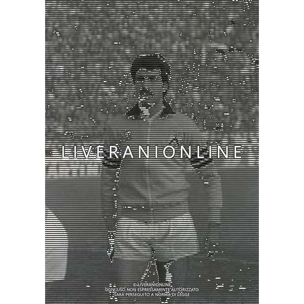 RETROSPETTIVA PIETRO PAOLO VIRDIS CALCIATORE NELLA FOTO PIETRO PAOLO VIRDIS CON LA MAGLIA DELL\'UDINESE CALCIO NELL\'ANNO 1982-1983 AG ALDO LIVERANI SAS 