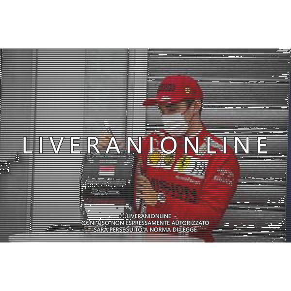 Charles Leclerc (MON) Ferrari with the Pirelli Pole Position Award in qualifying parc ferme. 22.05.2021. Formula 1 World Championship, Rd 5, Monaco Grand Prix, Monte Carlo, Monaco, Qualifying Day. - www.xpbimages.com, EMail: requests@xpbimages.com © Copyright: FIA Pool Image for Editorial Use Only/AGENZIA ALDO LIVERANI SAS - ITALY ONLY EDITORIAL USE ONLY