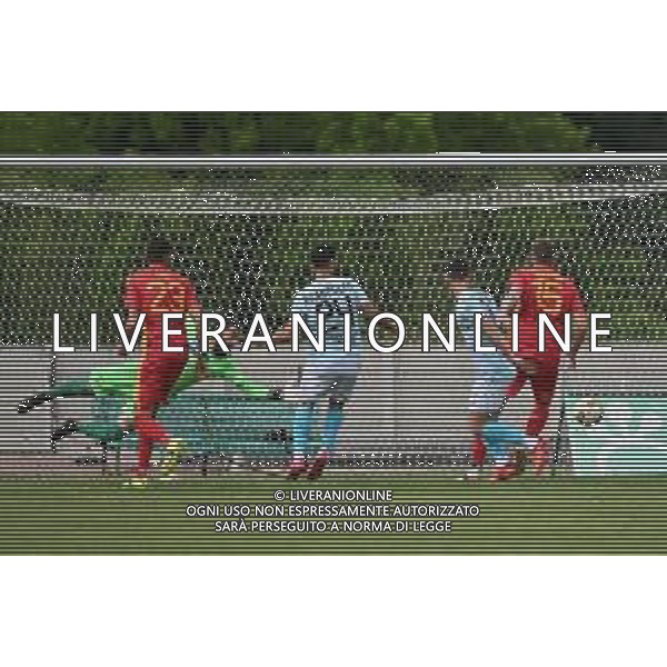 il tiro di Danilo Buvelardi (Legnago Salus) termina in rete per il gol dell\'1 a 0 Legnago Salus vs Ravenna Campionato Serie C - playout gara di ritorno Legnago (VR) 22-05-2021 Stadio Mario Sandrini foto Roberto Garavaglia/ag. Aldo Liverani sas /AGENZIA ALDO LIVERANI SAS