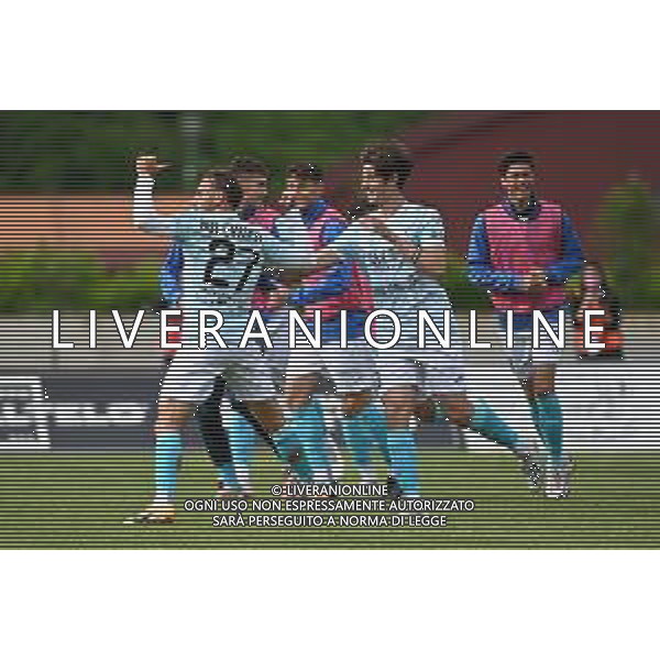 esultanza Legnago Salus dopo il gol dell\'1 a 0 Legnago Salus vs Ravenna Campionato Serie C - playout gara di ritorno Legnago (VR) 22-05-2021 Stadio Mario Sandrini foto Roberto Garavaglia/ag. Aldo Liverani sas /AGENZIA ALDO LIVERANI SAS