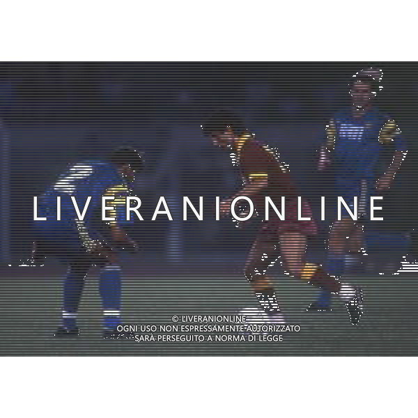 RETROSPETTIVA FAUSTO SALSANO CALCIATORE NELLA FOTO FAUSTO SALSANO CON LA MAGLIA DELLA ROMA CALCIO AG ALDO LIVERANI SAS