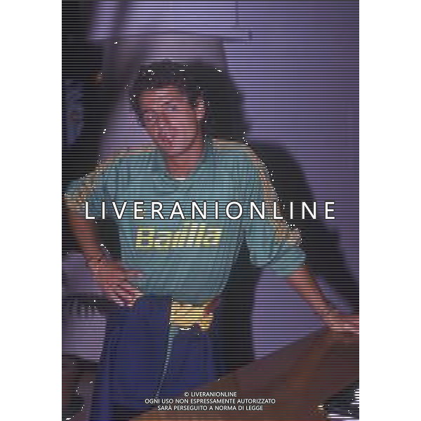 RETROSPETTIVA FAUSTO SALSANO CALCIATORE NELLA FOTO FAUSTO SALSANO CON LA MAGLIA DELLA ROMA CALCIO AG ALDO LIVERANI SAS