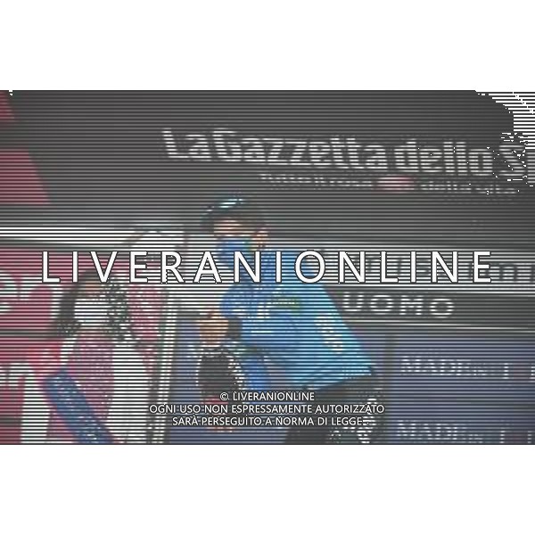 22-05-2021 Giro D\'italia; Tappa 14 Cittadella - Monte Zoncolan; 2021, Eolo - Kometa; Fortunato, Lorenzo; Monte Zoncolan; ©SIROTTI/AGENZIA ALDO LIVERANI SAS