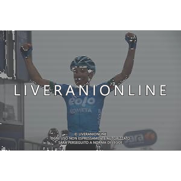 22-05-2021 Giro D\'italia; Tappa 14 Cittadella - Monte Zoncolan; 2021, Eolo - Kometa; Fortunato, Lorenzo; Monte Zoncolan; ©SIROTTI/AGENZIA ALDO LIVERANI SAS