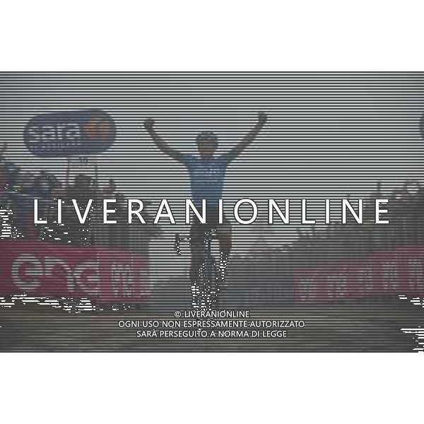 22-05-2021 Giro D\'italia; Tappa 14 Cittadella - Monte Zoncolan; 2021, Eolo - Kometa; Fortunato, Lorenzo; Monte Zoncolan; ©SIROTTI/AGENZIA ALDO LIVERANI SAS