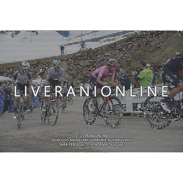 22-05-2021 Giro D\'italia; Tappa 14 Cittadella - Monte Zoncolan; 2021, Bora - Hansgrohe; 2021, Bikeexchange; Buchmann, Emanuel; Yates, Simon; Bernal Gomez, Arley; Monte Zoncolan; FOTO STEFANO SIROTTI-AG ALDO LIVERANI SAS