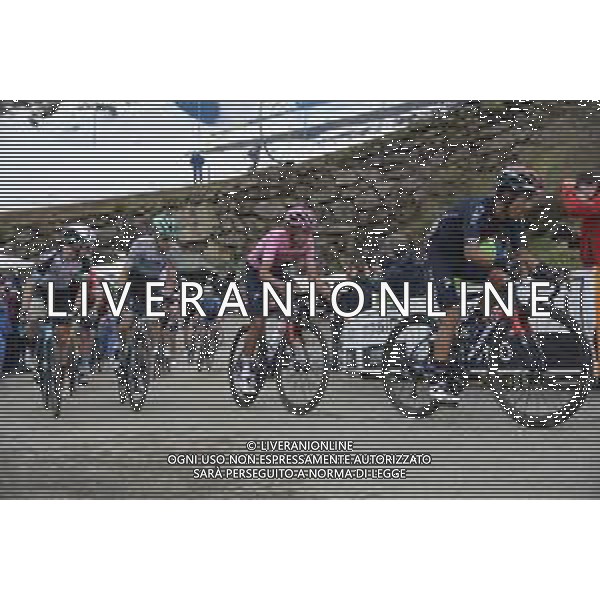22-05-2021 Giro D\'italia; Tappa 14 Cittadella - Monte Zoncolan; 2021, Ineos Grenadiers; 2021, Bora - Hansgrohe; 2021, Bikeexchange; Martinez Poveda, Daniel Felipe; Buchmann, Emanuel; Yates, Simon; Bernal Gomez, Arley; Monte Zoncolan; FOTO STEFANO SIROTTI-AG ALDO LIVERANI SAS