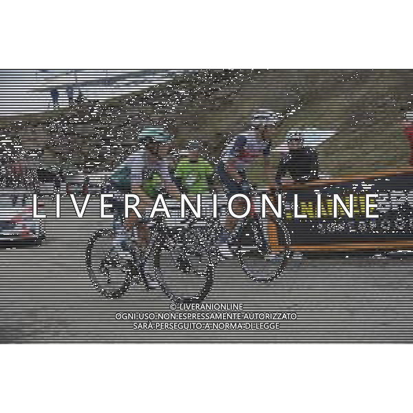 22-05-2021 Giro D\'italia; Tappa 14 Cittadella - Monte Zoncolan; 2021, Bora - Hansgrohe; 2021, Trek - Segafredo; Fabbro, Matteo; Nibali, Vincenzo; Monte Zoncolan; ©SIROTTI/AG. ALDO LIVERANI SAS