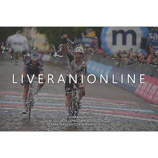 23-05-2021 Giro D\'italia; Tappa 15 Grado - Gorizia; 2021, Qhubeka - Assos; 2021, Alpecin - Fenix; Campenaerts, Victor; Riesebeek, Oscar; Gorizia; ©SIROTTI / AG. ALDO LIVERANI SAS