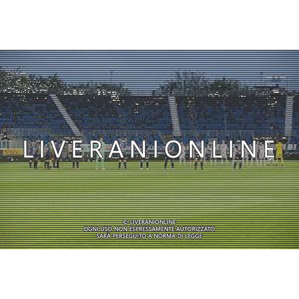 Atalanta-Milan Campionato di Calcio serie A TIM 2020/2021 38a giornata Bergamo, 23 Maggio 2021 Nella foto: il minuto di silenzio a inizio gara per le vittime della funivia di Stresa Ph. Soli - Ag. Aldo Liverani / AG. ALDO LIVERANI SAS