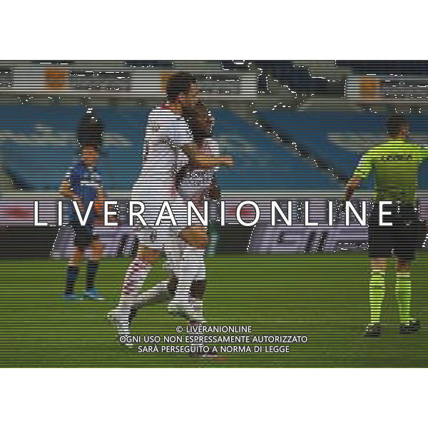 Atalanta-Milan Campionato di Calcio serie A TIM 2020/2021 38a giornata Bergamo, 23 Maggio 2021 Nella foto: Franck Kessie esulta dopo il rigore dell\'1-0 Ph. Soli - Ag. Aldo Liverani/ AG. ALDO LIVERANI SAS