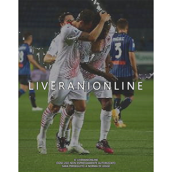 Atalanta-Milan Campionato di Calcio serie A TIM 2020/2021 38a giornata Bergamo, 23 Maggio 2021 Nella foto: Franck Kessie esulta dopo il rigore dell\'1-0 Ph. Soli - Ag. Aldo Liverani/ AG. ALDO LIVERANI SAS
