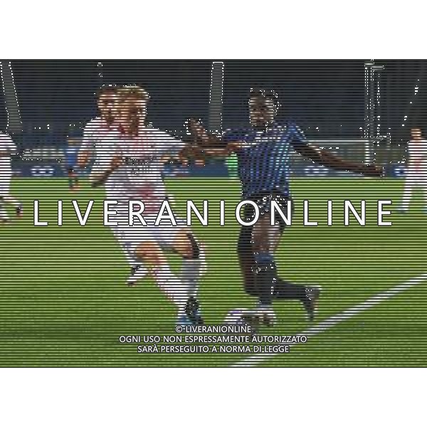 Atalanta-Milan Campionato di Calcio serie A TIM 2020/2021 38a giornata Bergamo, 23 Maggio 2021 Nella foto: Simon Kjaer e Duvan Zapata Ph. Soli - Ag. Aldo Liverani/ AG. ALDO LIVERANI SAS