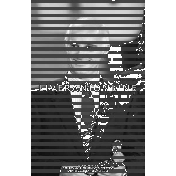 GIOCATORI DELLA SQUADRA DEL MILAN VINCITORE DELLA CHAMPIONS LEAGUE OSPITI A TELEMIKE 1988-1989 NELLA FOTO L\'ALLENATORE ARRIGO SACCHI ©Archivio Giovanni Liverani/AGENZIA ALDO LIVERANI SAS