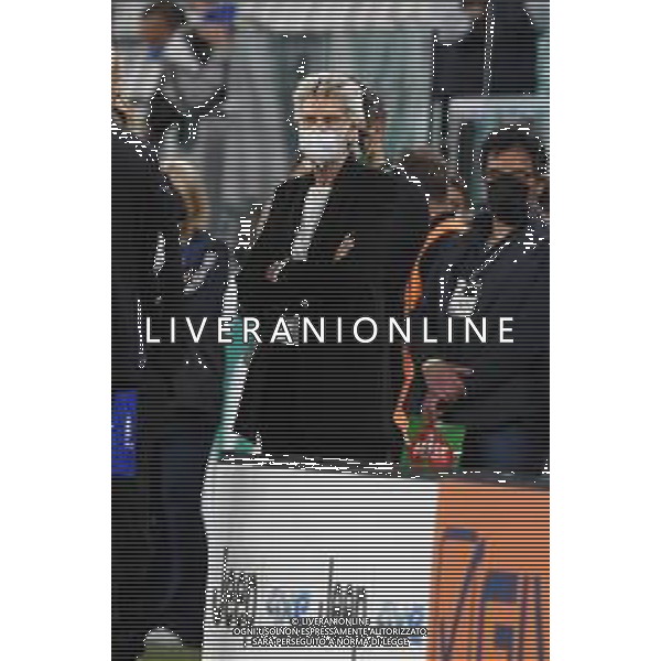 Torino 25.05.2021 Allianz Stadium La partita del cuore 30° edizione Nazionale Italiana Cantanti vs Campioni per la Ricerca ©Viganti/Agenzia Aldo Liverani Nella foto: allegra agnelli ©Viganti / AGENZIA ALDO LIVERANI SAS