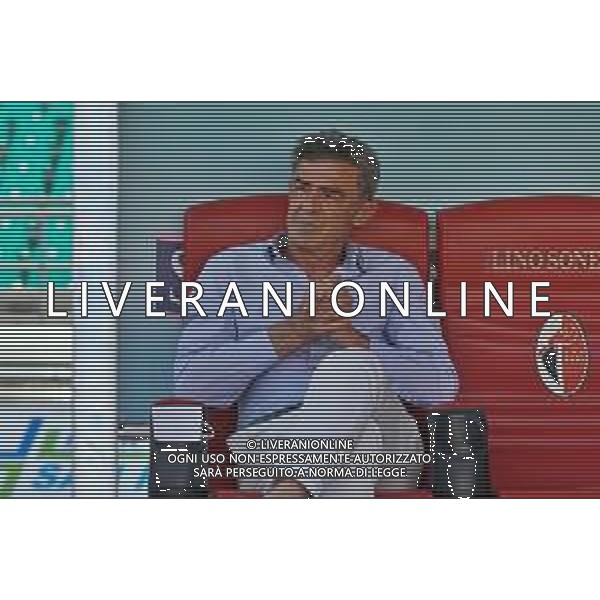 Mastrodonatom/LMedia - Bari vs Feralpisalo - Campionato di Calcio Serie C - Lega Pro 2020/2021 26 maggio 2021 - Stadio San Nicola, Bari, Italia Nella foto: L\'allenatore del SSC Bari Gaetano Auteri in panchina @Mastrodonatom/LMedia/ AGENZIA ALDO LIVERANI SAS