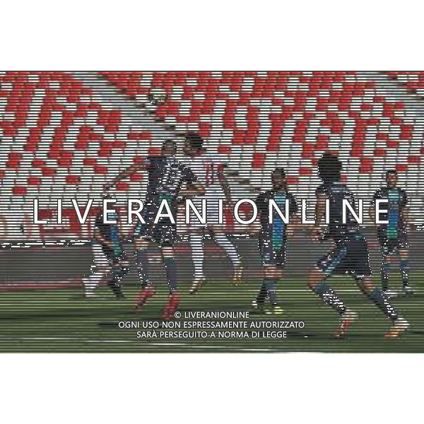 Mastrodonatom/LMedia - Bari vs Feralpisalo - Campionato di Calcio Serie C - Lega Pro 2020/2021 26 maggio 2021 - Stadio San Nicola, Bari, Italia Nella foto: Eugenio D\'Ursi (SSC Bari) Elia Legati (Feralpisalo) @Mastrodonatom/LMedia/ AGENZIA ALDO LIVERANI SAS