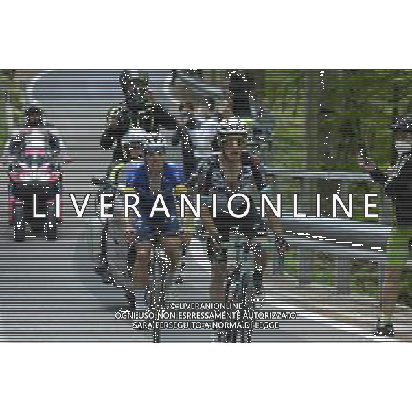 26-05-2021 Giro D\'italia; Tappa 17 Canazei - Sega Di Ala; 2021, Bikeexchange; 2021, Deceuninck - Quick Step; Yates, Simon; Almeida, Joao; Sega Di Ala; ©SIROTTI / AGENZIA ALDO LIVERANI SAS