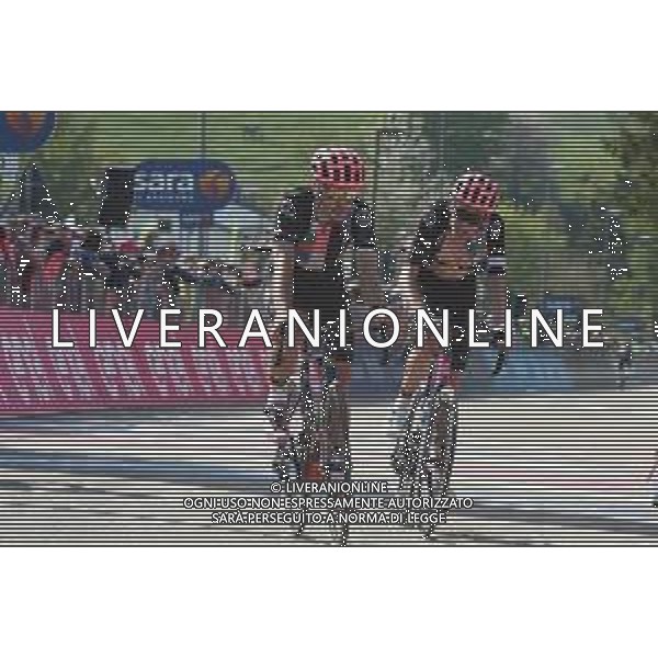26-05-2021 Giro D\'italia; Tappa 17 Canazei - Sega Di Ala; 2021, Ef Education - Nippo; Bettiol, Alberto; Carthy, Hugh; Sega Di Ala; ©SIROTTI / AGENZIA ALDO LIVERANI SAS