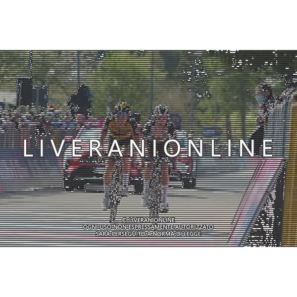 26-05-2021 Giro D\'italia; Tappa 17 Canazei - Sega Di Ala; 2021, Jumbo - Visma; Bennett, George; Foss, Tobias; Sega Di Ala; ©SIROTTI / AGENZIA ALDO LIVERANI SAS