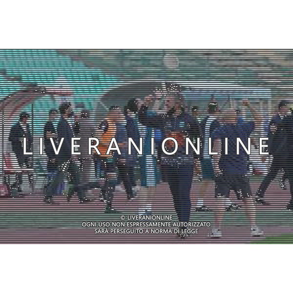 Mastrodonatom/LMedia - Bari vs Feralpisalo - Campionato di Calcio Serie C - Lega Pro 2020/2021 26 maggio 2021 - Stadio San Nicola, Bari, Italia Nella foto: coach Massimo Pavanel (Feralpisalo) @Mastrodonatom/LMedia/ AGENZIA ALDO LIVERANI SAS